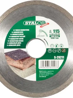 Diamantový kotouč plný Ø125 x 1,9 x 22,23 mm 1/50/100 - S-29212 Cenová Bomba