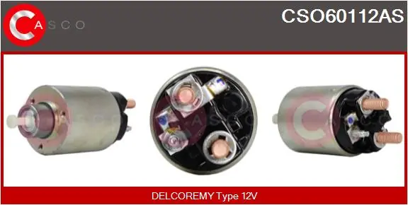 Elektromagnetický spínač, startér CASCO CSO60112AS Doprava Zdarma