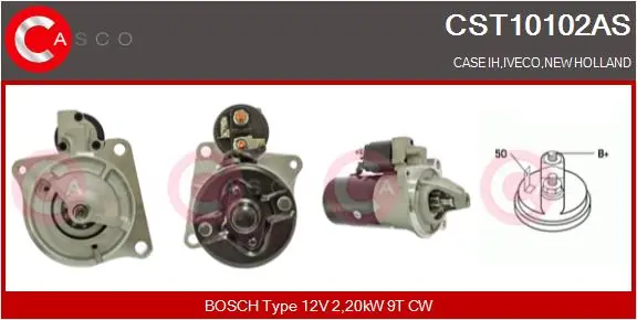 Bezpečná Platba Startér CASCO CST10102AS