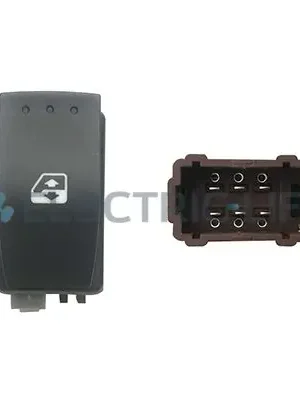 Spínač, zvedací zařízení oken ELECTRIC LIFE ZRRNI76003 Tovární Cena