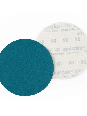 Koupit Online Smirdex 335 zirkonové brusivo, Kruhový výsek na suchý zip 125mm