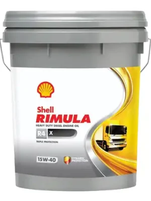 Expresní Doručení Olej Shell Rimula R4 X 15W-40 20L