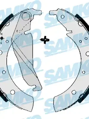 Sada brzdových čelistí SAMKO 84680 Vrácení Zdarma