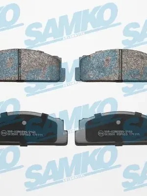 Dokud Zásoby Vydrží Sada brzdových destiček, kotoučová brzda SAMKO 5SP003
