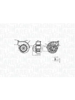 Koupit Online vnitřní ventilátor MAGNETI MARELLI 069412761010