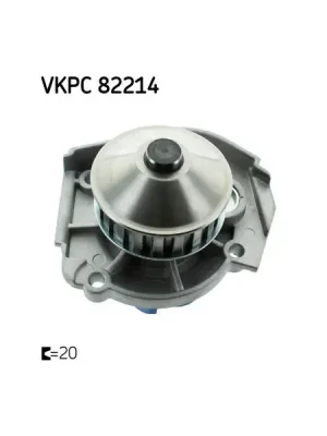 Akční Cena Vodní čerpadlo, chlazení motoru SKF VKPC 82214