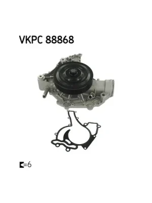 Vodní čerpadlo, chlazení motoru SKF VKPC 88868 Dokud Zásoby Vydrží