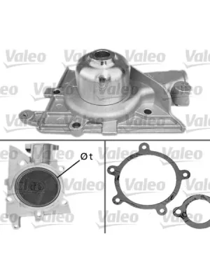 Must-Have Vodní čerpadlo, chlazení motoru VALEO 506256