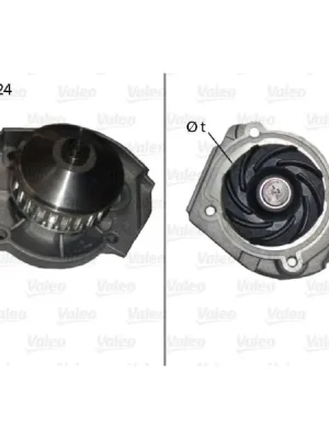 Značkový Vodní čerpadlo, chlazení motoru VALEO 506640