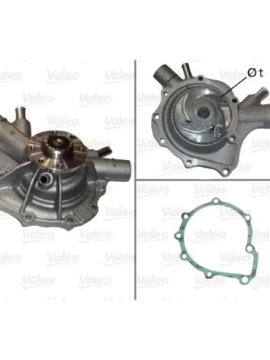 Vodní čerpadlo, chlazení motoru VALEO 506650 Top Prodej