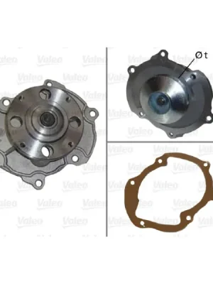 Horká Nabídka Vodní čerpadlo, chlazení motoru VALEO 506866