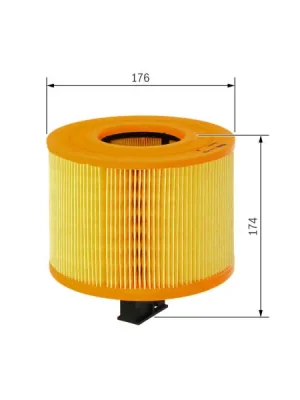 Nejlepší Cena Vzduchový filtr BOSCH F 026 400 029