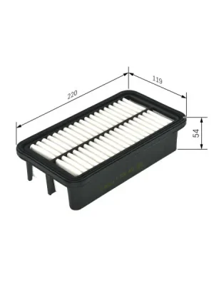 Akce Vzduchový filtr BOSCH F 026 400 169