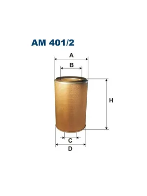 Vzduchový filtr FILTRON AM 401/2 Koupit Online