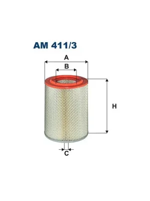 Vzduchový filtr FILTRON AM 411/3 Expresní Doručení