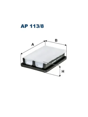 Nejprodávanější Vzduchový filtr FILTRON AP 113/8