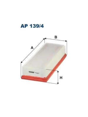 Vzduchový filtr FILTRON AP 139/4 Vysoce Kvalitní