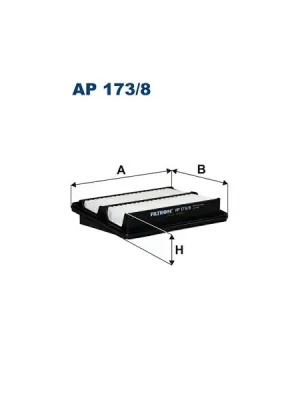 Vzduchový filtr FILTRON AP 173/8 Vysoce Kvalitní