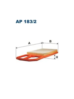 Vzduchový filtr FILTRON AP 183/2 Pouze Dnes