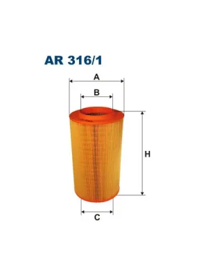 Vzduchový filtr FILTRON AR 316/1 Výprodej