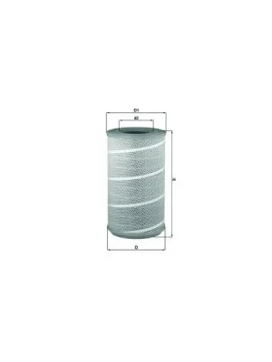 Super Cena Vzduchový filtr MAHLE LX 605/1