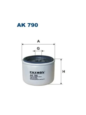 Super Cena Vzduchový filtr, turbodmychadlo FILTRON AK 790