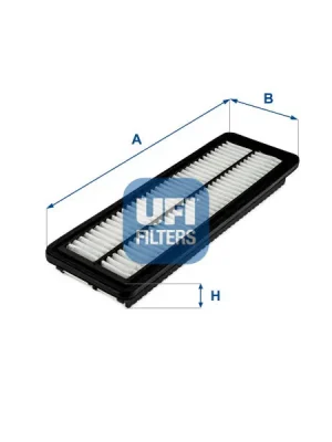 Vzduchový filtr UFI 30.726.00 Nejlepší Volba