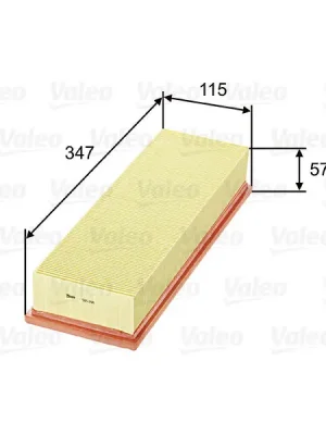 Vzduchový filtr VALEO 585098 Pouze Dnes