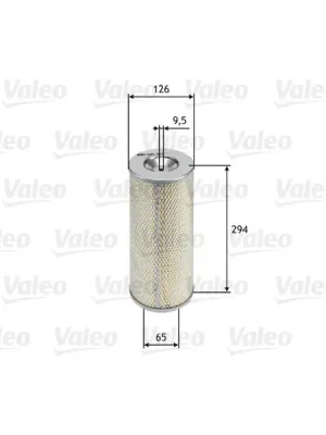 Vzduchový filtr VALEO 585703 Tovární Cena