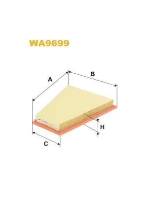 Koupit Online Vzduchový filtr WIX FILTERS WA9699