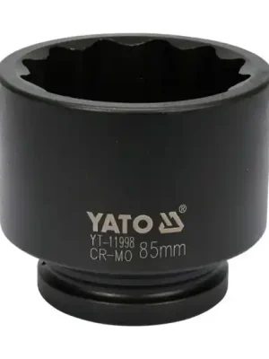 Expresní Doručení Yato Nástrčná rázová hlavice dvanáctihran 1" 85mm YT-11998