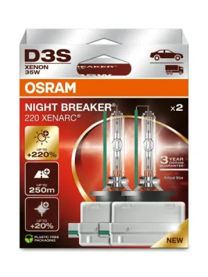 Autentický Zarovka, dalkovy svetlomet ams-OSRAM 66340XN2-2HB