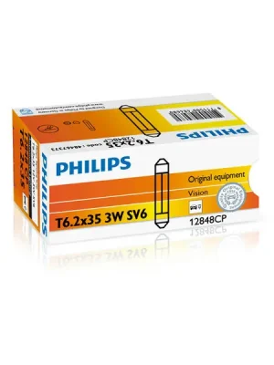 Dokud Zásoby Vydrží Žárovka, světlo pro čtení (interiér vozidla) PHILIPS 12848CP