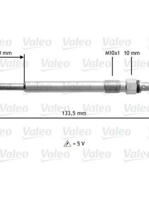 Aktuální Žhavicí svíčka VALEO 345188