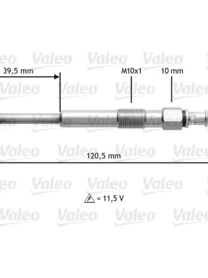 Žhavicí svíčka VALEO 345194 Cenově Výhodný